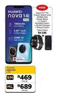 MTN Huawei nova 14i LTE offer