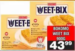 Advance Cash n Carry Bokomo Weet Bix-900g offer