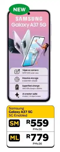 MTN Samsung Galaxy A37 5G offer