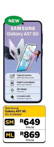 MTN Samsung Galaxy A57 5G offer