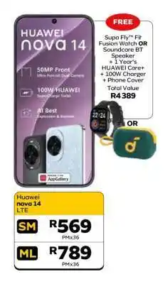 MTN Huawei nova 14 LTE offer