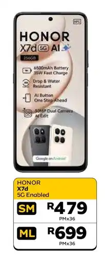MTN HONOR X7d offer