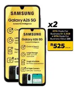 MTN Samsung Galaxy A26 5G offer