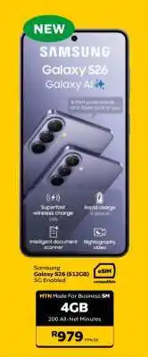 MTN Samsung Galaxy S26+ (512GB) 5G Enabled offer