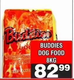 Advance Cash n Carry BUDDIES DOG FOOD 8KG offer