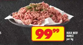 Shoprite BULK BEEF MINCE offer