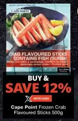 Checkers Cape Point Frozen Crab Flavoured Sticks offer