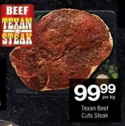 Checkers Texan Beef Cuts Steak offer