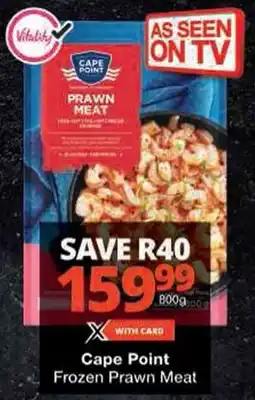 Checkers Cape Point Frozen Prawn Meat offer