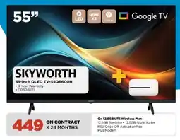 HiFi Corp Skyworth 55-inch QLED TV offer