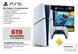 HiFi Corp PS5 Slim Digital + Fortnite Bundle offer