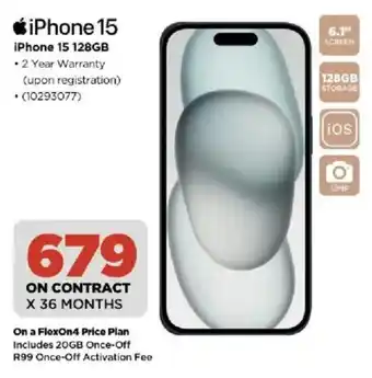 HiFi Corp iPhone 15 128GB offer