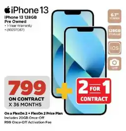HiFi Corp iPhone 13 128GB Pre Owned offer