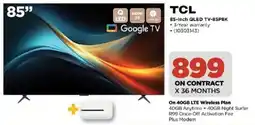 HiFi Corp TCL 85-Inch QLED TV-85P8K offer