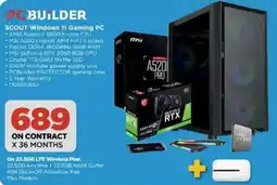 HiFi Corp PCBuilder Scout Windows 11 Gaming PC offer