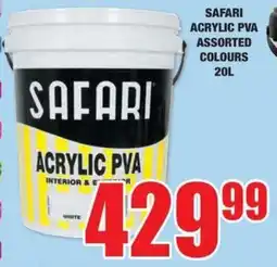 Boxer Build Safari acrylic pva assorted colours offer