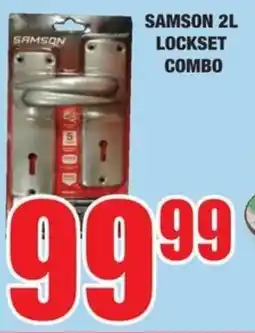 Boxer Build Samson 2l lockset combo offer