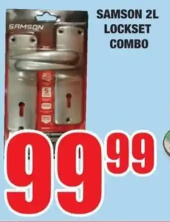 Boxer Build Samson 2l lockset combo offer