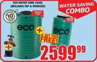 Boxer Build Eco water tank offer