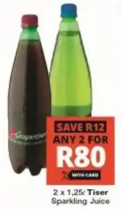 Checkers Tiser Sparkling Juice offer