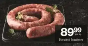 Checkers Dorsland Braaiwors offer