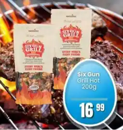 Super Save Six Gun Grill Hot offer