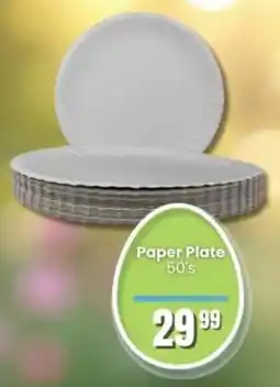 Super Save Paper Plate offer