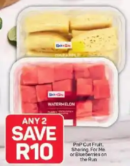Pick n Pay PnP Cut Fruit, Sharing, For Me or Blueberries on the Run offer