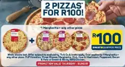 Pick n Pay Margherita + any other pizza offer
