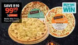Checkers Bella Vita Fresh Pizza All Variants offer