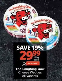 Checkers The Laughing Cow Cheese Wedges All Variants offer