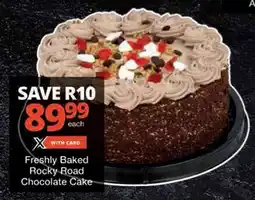 Checkers Freshly Baked Rocky Road Chocolate Cake offer