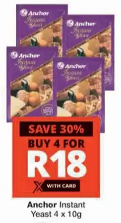 Checkers Anchor Instant Yeast offer
