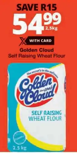Checkers Golden Cloud Self Raising Wheat Flour offer