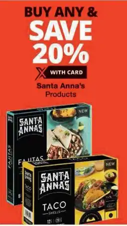 Checkers Santa Anna's Products offer