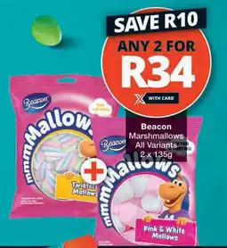 Checkers Beacon Marshmallows All Variants offer