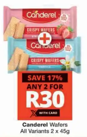 Checkers Canderel Wafers All Variants offer