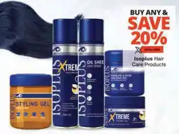 Checkers Isoplus Hair Care Products offer