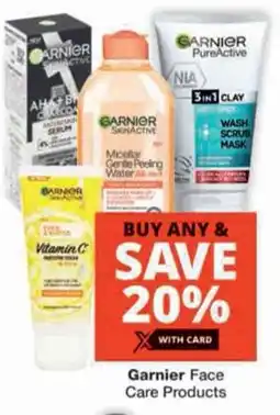 Checkers Garnier Face Care Products offer