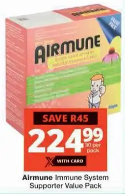 Checkers Airmune Immune System Supporter Value Pack offer