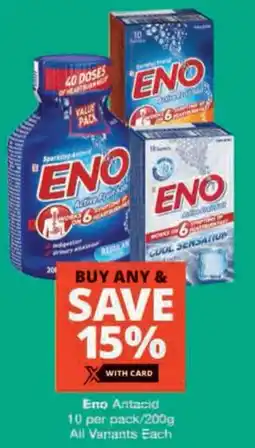 Checkers Eno Antacid All Variants offer