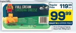 Pick n Pay First Choice Cheese Assorted 700g Each offer