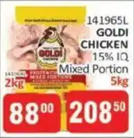 KitKat Cash and Carry Goldi Chicken 15% IQ Mixed Portion offer
