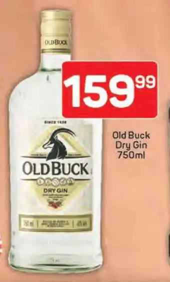 Pick n Pay Liquor Old Buck Dry Gin offer