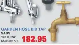 Cashbuild Garden hose bib tap sabs offer