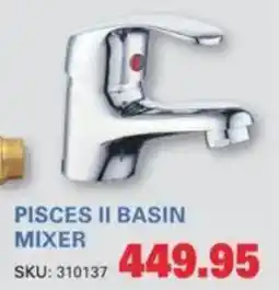Cashbuild Pisces II basin mixer offer