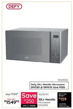 Bradlows Defy Metallic Microwave offer