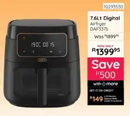 Bradlows Defy Digital Airfryer offer