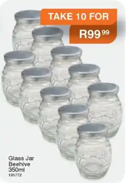 Crazy Plastics Glass Jar Beehive offer