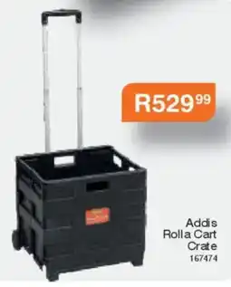 Crazy Plastics Addis Rolla Cart Crate offer